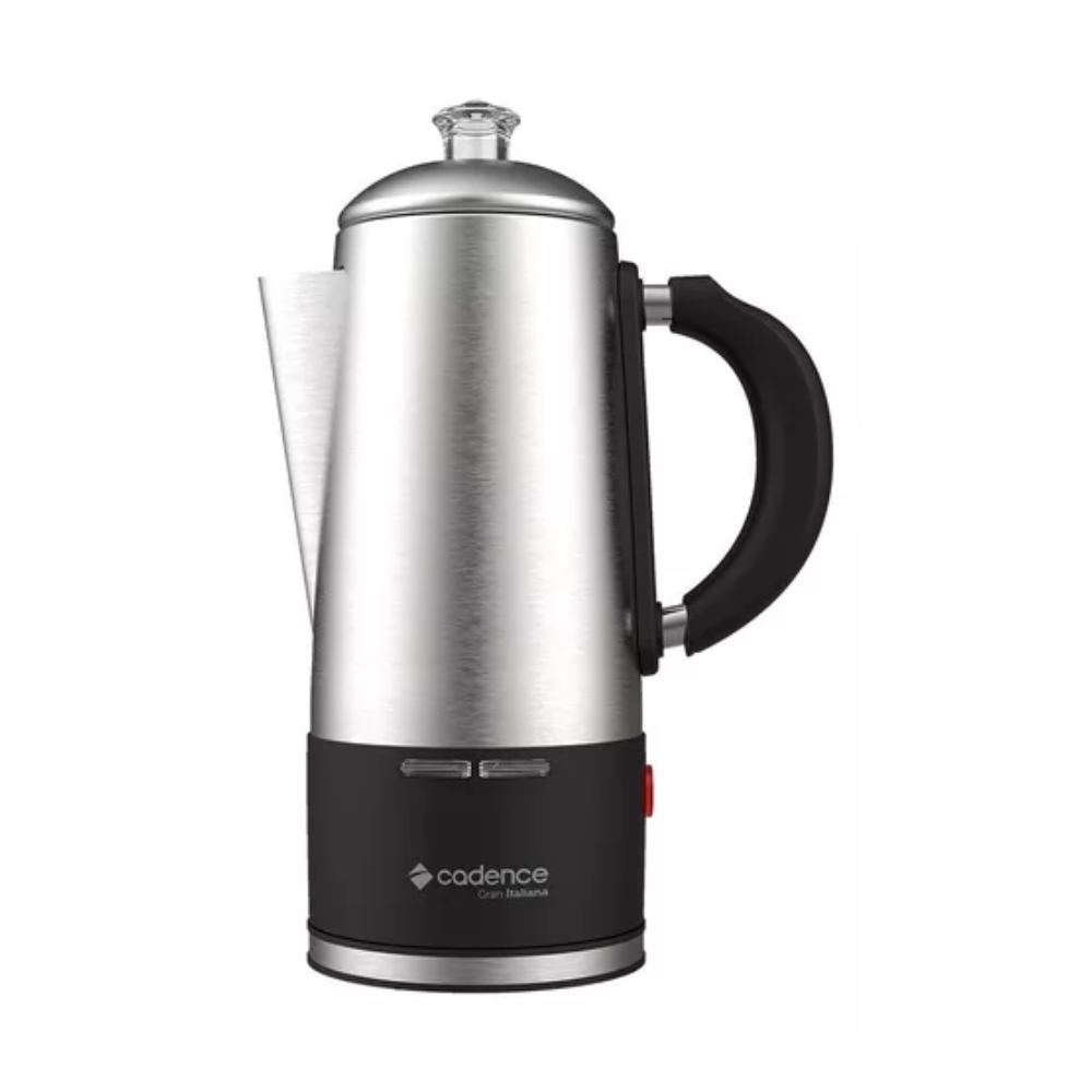 Cafeteira Eletrica Italiana Cadence Caf120 1,5 Litros Inox Cafeteira Eletrica Italiana Cadence Caf120 1,5 Litros Inox